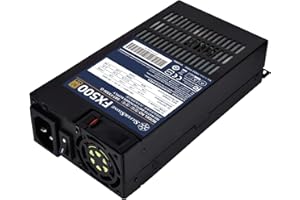 Silverstone SST-FX500-G - seria Flex, 500 W 80 Plus Gold zasilacz do komputera PC o niskiej gęstości z wentylatorem 40 mm