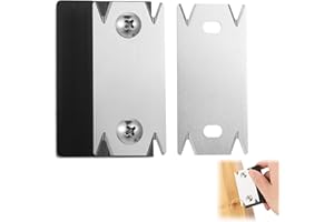 Qaestuan Tagliabordi, Tagliabordi Legno Portatile, Bordatrice Manuale, Taglierina Manuale in Acciaio Inox, Taglierina per Bordi Impiallacciati con 1 Lama di Ricambio, per Legno PVC ABS