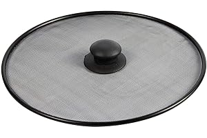 TIJAR Splatter Screen, Splash Guard Lid with Knob, 29CM, Perfect for Pans Pots and Frying Pans, replacement lid (29x29)