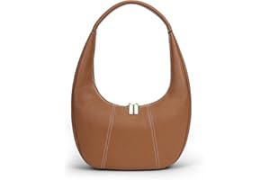 GSenhui Borsa a mano piccola Hobo a tracolla in pelle PU, stile vintage, con chiusura lampo, borsa a tracolla da donna, borsa a tracolla da donna elegante