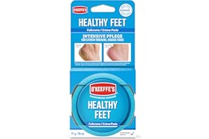 ‎O'KEEFFE'S O'Keeffe's Healthy Feet, 91g - Fußcreme für Extrem Trockene, Rissige Füße | Erhöht sofort den Feuchtigkeitsgehalt, bildet eine Schutzschicht und beugt Feuchtigkeitsverlust vor