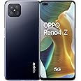 OPPO Reno4 Z Smartphone 5G, 184g, Display 6.57" FHD+ LCD, 4 Fotocamere 48MP, RAM 8GB + ROM 128GB non Espandibile, Batteria 40