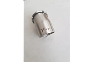 BY ARKIMELO - Cola de escape modelo Eco, con grabado TMax de 2001 a 2011