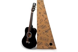 CB SKY 30" Junior (Black) / Student Acoustic Guitar / Beginner / Kids Musical Instrument