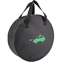 Custodia Per Cavi Di Ricarica Auto - Organizer In Tessuto Oxford 32x32x10cm Per Cavi Prolunga - Foto 10