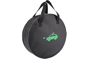 MCEVKELN Borsa per Cavi di EV - Portatile per Cavo di Ricarica Auto Elettrica | Tessuto Oxford | Grande Capacità Organizer per tutti i Cavo di Prolung, Dimensioni 40 * 40 * 13 cm