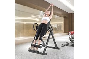‎DNKELAR DnKelar Inversionsbank für Zuhause, Verstellbarer Schwerkrafttrainer, Inversionstrainer zur Entlastung der Wirbelsäule, 3 Neigungswinkel,bis 150 kg