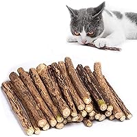 30 Stück Katzenminze Sticks, Matatabi Katzen Kauhölzer, Matatabi-Kausticks als Katzenspielzeug, Katzenminze Sticks zum…