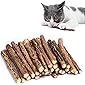 30 Stück Katzenminze Sticks, Matatabi Katzen Kauhölzer, Matatabi-Kausticks als Katzenspielzeug, Katzenminze Sticks zum…