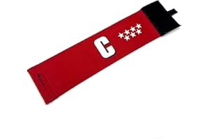 OXUM Sport Brazalete de Capitán para niños y Adultos - Brazalete de Fútbol con la Bandera de tu país o Comunidad - Brazalete, Elástico y Ajustable