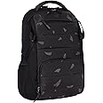 Gear Aspire 3 19"/35L Faux leather Large Water Resistant Laptop Backpack/Casual Backpack/Daypack/Travel Backpack/College Bag For Men/Women(Black-Grey)
