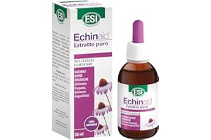 ESI - Echinaid Estratto Puro, Integratore Alimentare di Echinacea, Favorisce le Difese Immunitarie Contro i Malanni Tipici della Stagione Invernale, Senza Glutine e Vegan, 50 ml