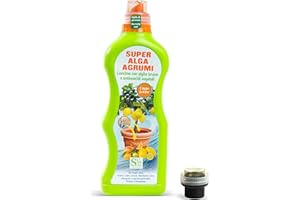 SAVINI VIVAI L'ARTE DI FARE NATURA SAVINI VIVAI Engrais Liquide pour Agrumes Engrais super algues pour toutes les plantes pour une production abondante comme les citrons, mandarines, oranges en pots et entièrement broyées