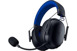 Razer BlackShark V3 X HyperSpeed for PlayStation - Wireless E-sports Headset - Ultra light 270 g - TriForce 50mm Drivers - Detachable microphone - HyperSpeed 2,4 GHz & Bluetooth - PS5/PC | Black