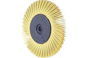 Scotch-Brite Radial Bristle Brush, 6 en 1 x 1/2 en X dans 80 with Adaptor by 3 m