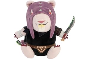 TOMY Warhammer Skaven Deathmaster Plüschfigur, Sammlerstück für Jugendliche und Erwachsene, Age of Sigmar Assassine, offiziell lizenziert, Fantasy-Deko mit Detailtreue, ab 12 Jahren