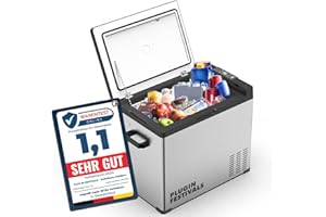 Plug In Festivals ® Compressor Cool Box, For Camping, 12 V, 230 V, 40 Litres