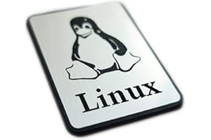 EVELIN LOGO'S Linux® Badge autocollant 35 mm x 25 mm