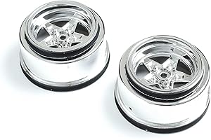 Losi Rear Wheel Chrome 2 22S Drag LOS43046 Tire