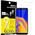 NEW'C 2 Pezzi, Vetro Temperato per Samsung Galaxy J4 Plus, Galaxy J4+ (SM-J415F), Pellicola Prottetiva, Senza Bolle, Durezza 