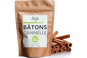Bâtons de Cannelle Entier Goût Intense - Cannelle Bâton Cuisine Décoration Infusion Tuyau 100% Naturel - NCA (50)