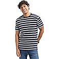 Jockey 2715 Men's Super Combed Cotton Rich Striped Round Neck Half Sleeve T-Shirt