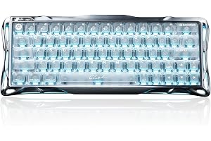 GravaStar Mercury V60 Pro Hall Effect Gaming tangentbord 8K | Speltangentbord med Rapid Trigger, SOCD, CNC-aluminiumhölje och