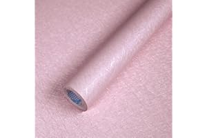 Abyssaly Papel Adhesivo para Muebles Rosa,Vinilo Adhesivo Muebles Rosa, Papel Pintado Autoadhesivo para Muebles Cocina Dormitorio Baño Ventana Encimera Armario 40cm X 300cm