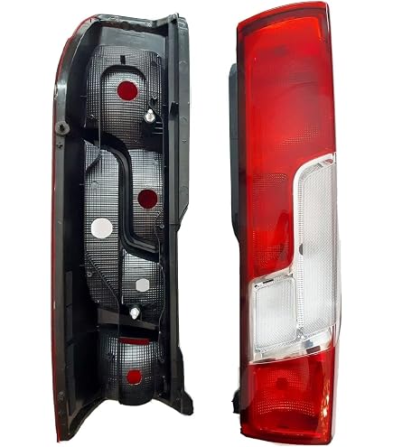 Fanale Posteriore Destro Per Vivaro, Trafic, Talente – Plastica Rossa/bianca, Senza Portalampada, Omologato E