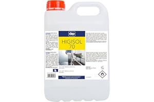 DISARP GLOBAL HYGIENE SOLUTIONS SOLUCION HIGIENIZANTE HIDROALCOHOLICA DE SECADO INSTANTANEO ANTIBACTERIAS HIGISOL 70 Envase 5l (1)
