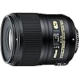 Nikon AF-S Micro NIKKOR 60mm f/2.8G ED Standard Macro Lens for Nikon DSLR Cameras Fixed, megapixels - Black