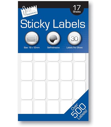 Infitronic INTL1712 Tour Label – 10 Stück Selbstklebende Beschriftungsschilder 177x127 Mm, Für Flightcases, Wiederbeschreibbar