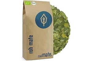 ‎CAÁMATE. Mate Tee Roh & Bio 200g ● frisch & grün ● Original Yerba Mate ● rauchfrei ● plastikfrei ● fair