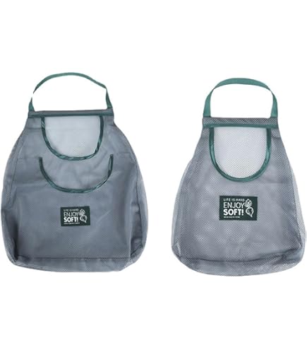 Sac De Rangement Réutilisable En Maille à Suspendre Pour La Cuisine Grande Capacite Pour Fruits N 3~p135413007