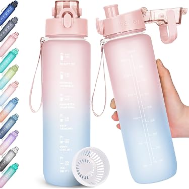 AllForYou Trinkflasche 500 Ml – Auslaufsicher & Isoliert Für Sport & Alltag