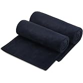 Starvortex 2Pc Gym Towels, 100 x 50 cm Microfibre Gym Towel | Soft Microfibre Towels, Gym Towel for Men, Women, Strong Water