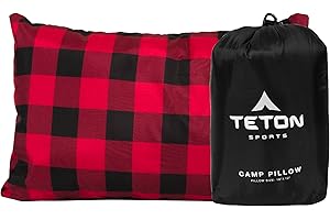 TETON Sports Camp Pillow; Great for Travel, Camping and Backpacking; Washable
