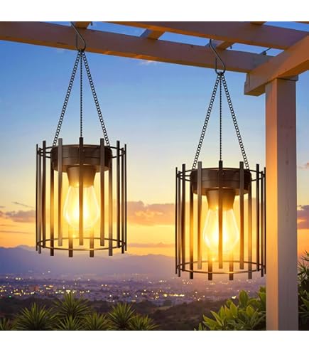 Solarlamp solar glazen hanglamp balkon 7,5cm H9cm 4st