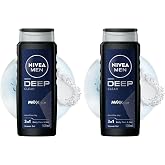 NIVEA MEN Erkek Deep Dimension Duş Jeli 500 ml,Derinlemesine Temizlik,Bakımlı Cilt,V&uuml;cut,Y&uuml;z ve Sa&ccedil; İ&ccedil;in,Ferah Koku,Aktif Kar