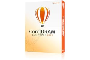 COREL CorelDRAW Essentials 2021 *für Windows 10*-DEUTSCH-Box (Nachfolger der CorelDraw Home & Student)