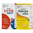 FYTIKA HEALTHCARE PRODUCTS Vita 365 Multivitamin & Omega 1000 For Men & Women Capsule With Probiotics Vitamin B12, C, D3, E, Zinc, Biotin, Mineral, Ginseng & Ashwagandha