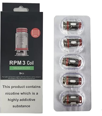 SMOK RPM 5 Refillable Empty PODs [Pack of 5] - Replacement For RPM5/RPM5Pro  Kit, Customize Your Own Vaping Style, 2mL Capacity, No Nicotine No Liquid:  Amazon.co.uk: Electronics & Photo