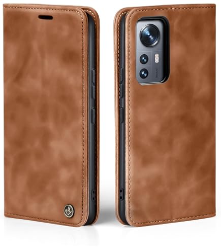 Leder-Handyhülle Für Xiaomi 12 Lite – Mit Ständer, Kartenfächern & Magnetverschluss