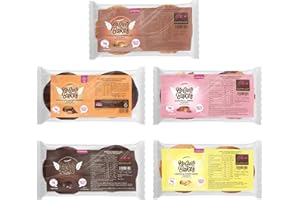 No Guilt Bakes Keto Cake Bites (Variety, 10 Cakes) - Gluten Free & No Sugar Added, Healthy Diabetic, Dessert, Keto Diet Snack - Packaging May Vary