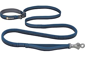 RUFFWEAR Roamer Bungee smycz dla psa, wysuwana smycz dla psa, ręczna lub noszona w talii, lekka regulowana lina dla psów, akcesoria dla zwierząt domowych premium na spacery, długość 2,2-3,4 m,