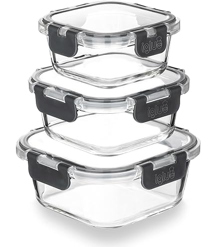 Alpina - Vershoudbakjes - Glas - 12-Delig