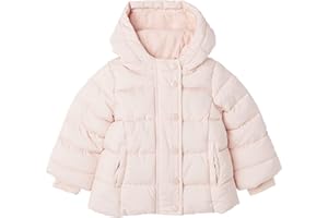 Amazon Essentials Fille Doudoune Épaisse à Capuche, Déperlante