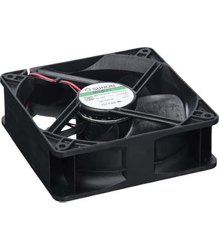 Ventilateur 120x120x25mm 230V AC - 19W, 2000 Tr/min, Débit 108.7 M³/h, Roulement à Billes, Marque Sunon