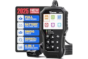 VDIAGTOOL VD30 Pro OBD2 Scanner, Car Diagnostic Tool for All Cars, Fault Code Reader for All OBD II with Reset, OBD Scanner Live Data, Check Engine Light, I/M Readiness for All OBDII Protocol Vehicles