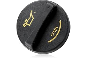 GLADFRESIT Oil Filler Cap, Well Sealed Engine Oil Fuel Cap Replacement for Hyundai Kia Accent Cerato 26510-26600